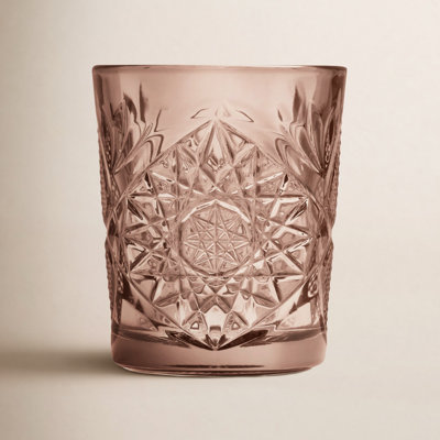 Hobstar Whiskey Glass