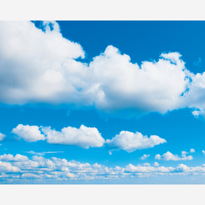  Cloudy Sky Matt Smooth Paste the Wall Mural 300cm wide x 240cm high, 280 cm L x 350 cm W