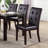 Leroux Upholstered Dining Chairs With Button Tufted