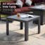 Ensemble modulaire d'extérieur en aluminium pour 8 personnes avec méridienne et coussins Glenita-92316111