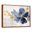 Hibiscus bleu et blanc, fleurs d'harmonie tropicale I - art mural floral-74751209-152267298