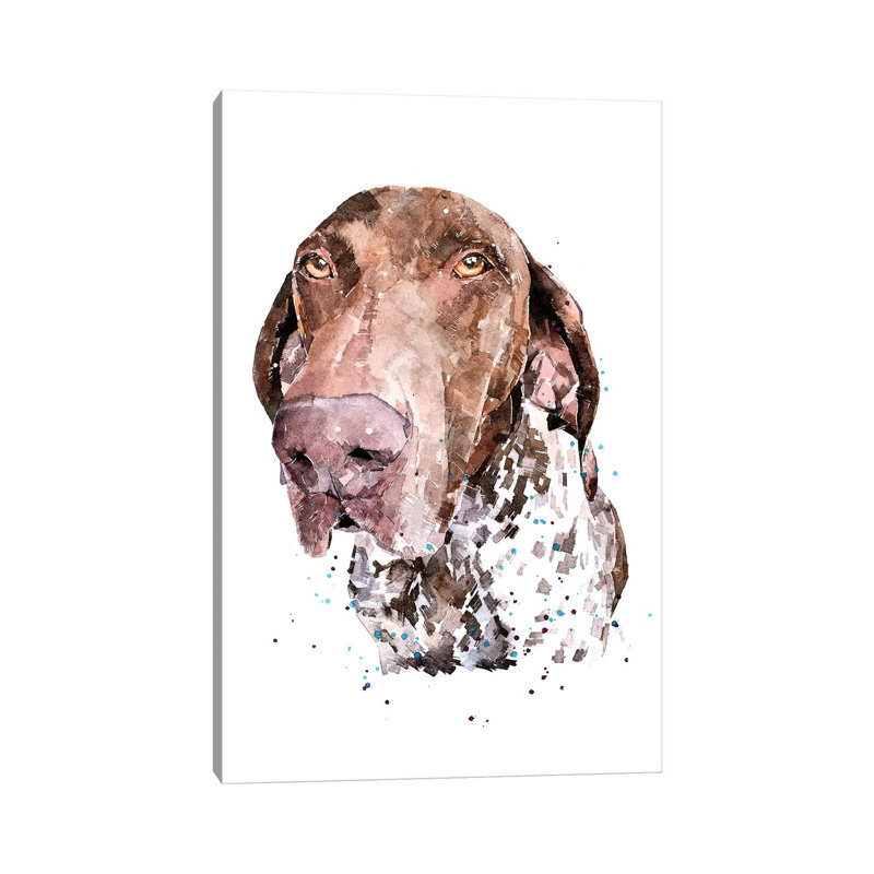 GSP I - Painting on Canvas, Wrapped Canvas, 30.48 cm H x 45.72 cm W