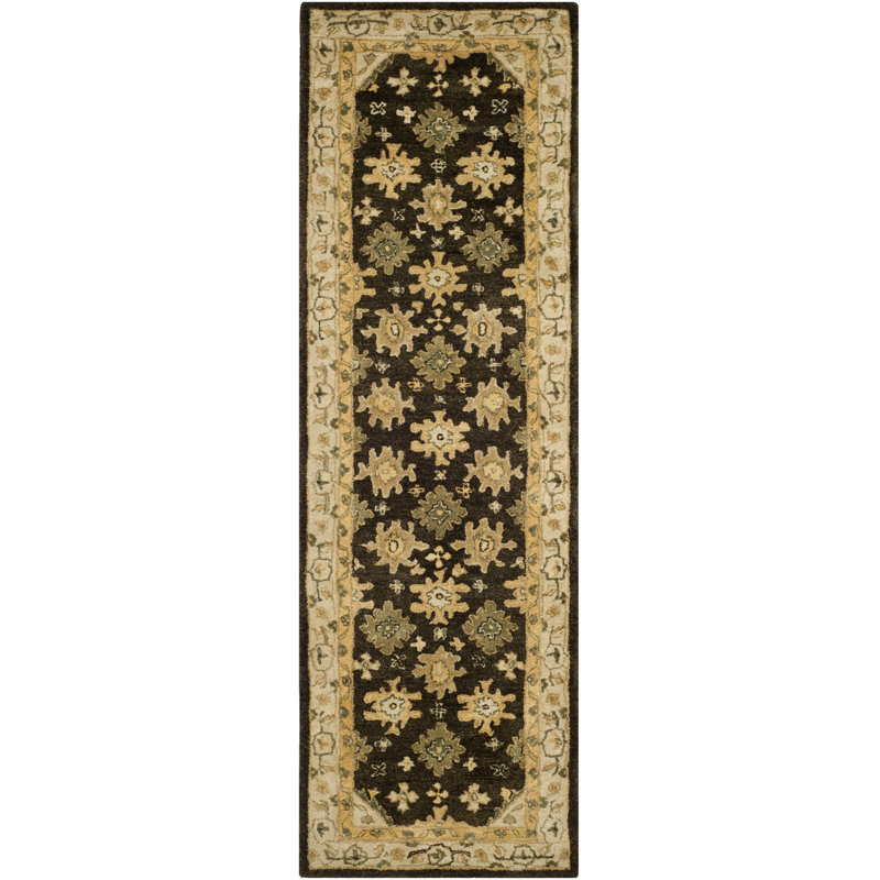 Ladd Wool Pile Oriental Rug, Runner 2'6" x 8'
