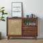 Buffet en bois de noyer massif-792616429
