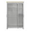 Portico 3 Door Manufactured Wood Wardrobe-550636168
