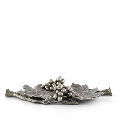 Vineyard Metal Decorative Tray