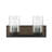 Orkanger 2-Light Bathroom Vanity Light in Lodge