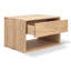 Nordic 1 - Drawer Solid Wood Nightstand