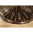 Extendable Mahogany Round Solid Wood Dining Table
