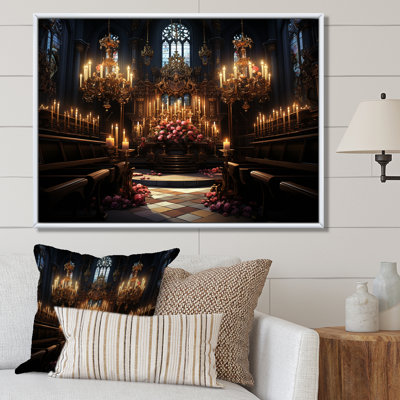 Basilique baroque - Église, art mural