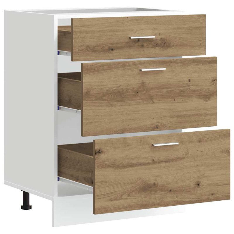 Lyon Kitchen Base Cabinet Lyon, artisan oak