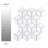 Hudson Rhombus 10-1/4 " x 11-3/4 " Porcelain Mosaic Floor and Wall Tile-70993044