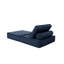 Canapé modulaire 66,9 po sans assemblage, fauteuil surdimensionné en velours côtelé avec mousse compressée-132523528