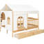 Lit double avec 2 tiroirs Natural-1280649895