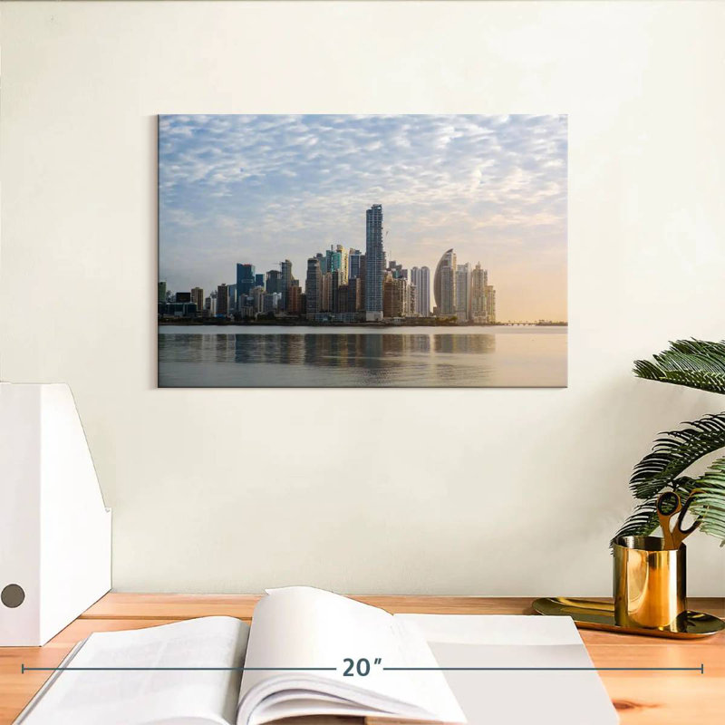 Nicci, Panama City, paysage urbain moderne, H 8 po x l 12 po