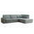 Blue Grey Polyester