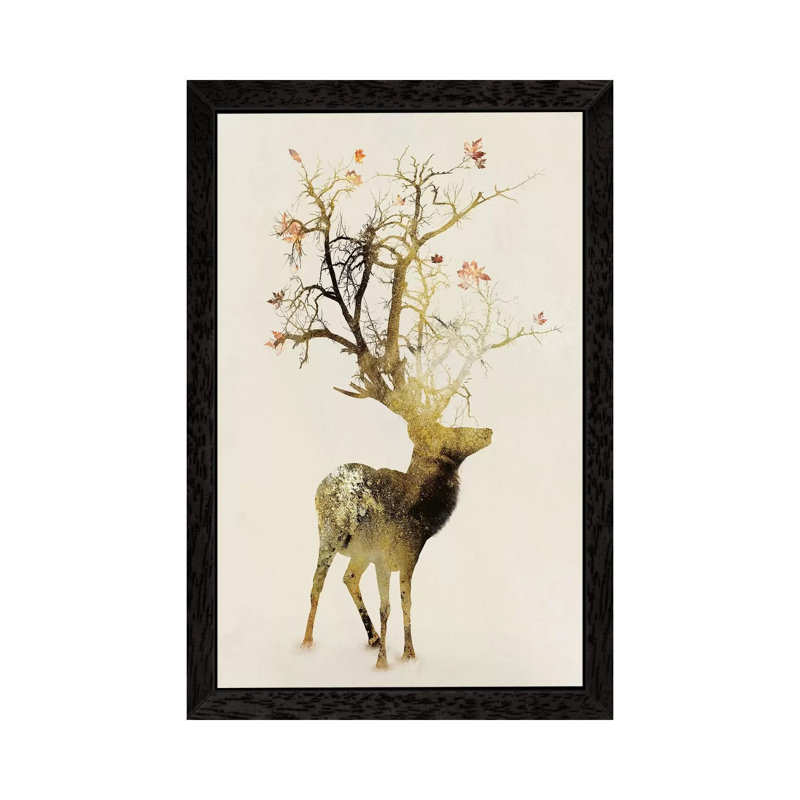 Autumn by Dániel Taylor - Print, Black Floater Framed, 66.04 cm H x 45.72 cm W