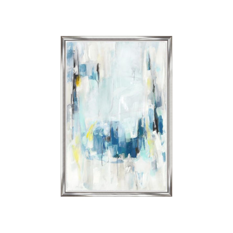 Blustery Strokes " Blustery Strokes II " by Elena Carlie, Glass Coat, 60" H x 40" W