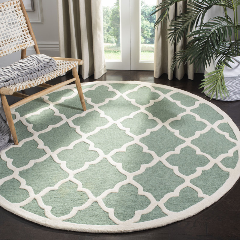 Tapis en laine touffeté à la main Cannen, Rectangle 3 pi x 5 pi
