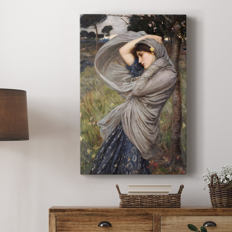Paysage rétro CII - galerie Cavas, H 36 po x l 24 po