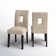 Aayush 18'' H Linen Upholstered Side Chair
