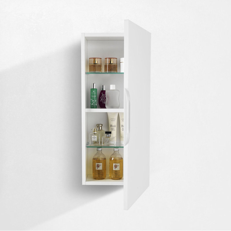 Elienai Bathroom Cabinet, White