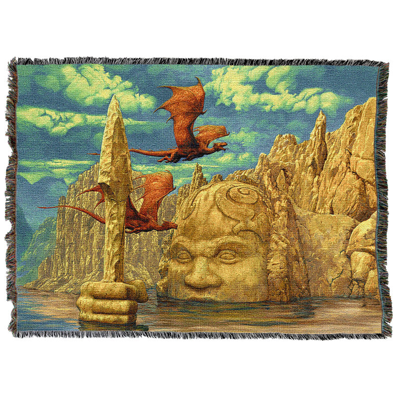 Jeté Pure Country Weavers The Red Dragons and The Lake Temple par Ciruelo