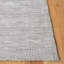 Tapis géométrique en laine / coton touffeté à la main vert foncé / noir-506508428