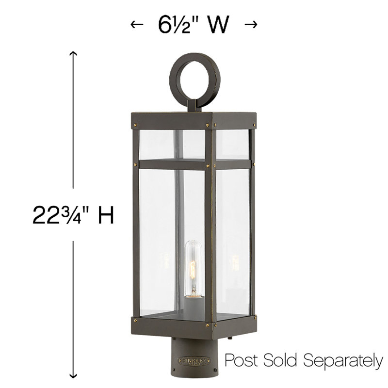 Ivan 1-Light Lantern Head, Oil Rubbed Bronze