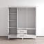 Armoire Panama 60,2 "avec tablettes réglables, tringle-1835940976