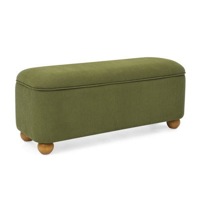Flannelette Storage Ottoman bench