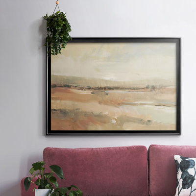 Earth Tone Landscape I-Framed Gallery Wrapped Canvas