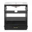Meuble-lavabo de luxe 30 po avec lavabo en céramique, meuble-lavabo avec 2 grandes portes à fermeture douce, armoire de rangement en bois massif-126233866