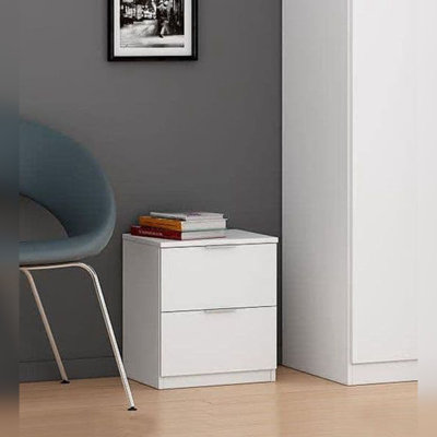 38cm W Manufactured Wood Bedside Table