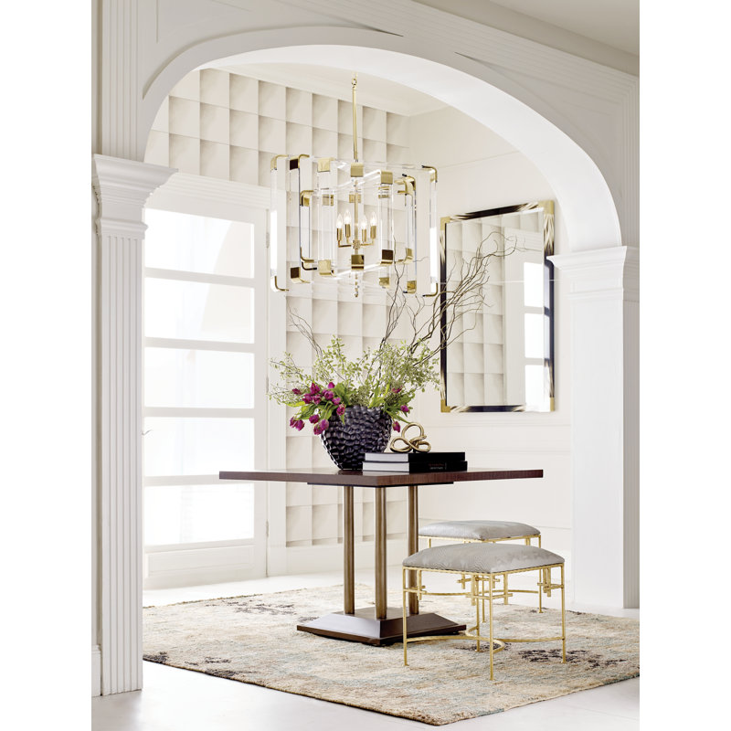 Vanucci Eclectics Rectangle Beveled Wall Mirror, 54" x 38"