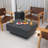 Square Concrete Outdoor Side Table