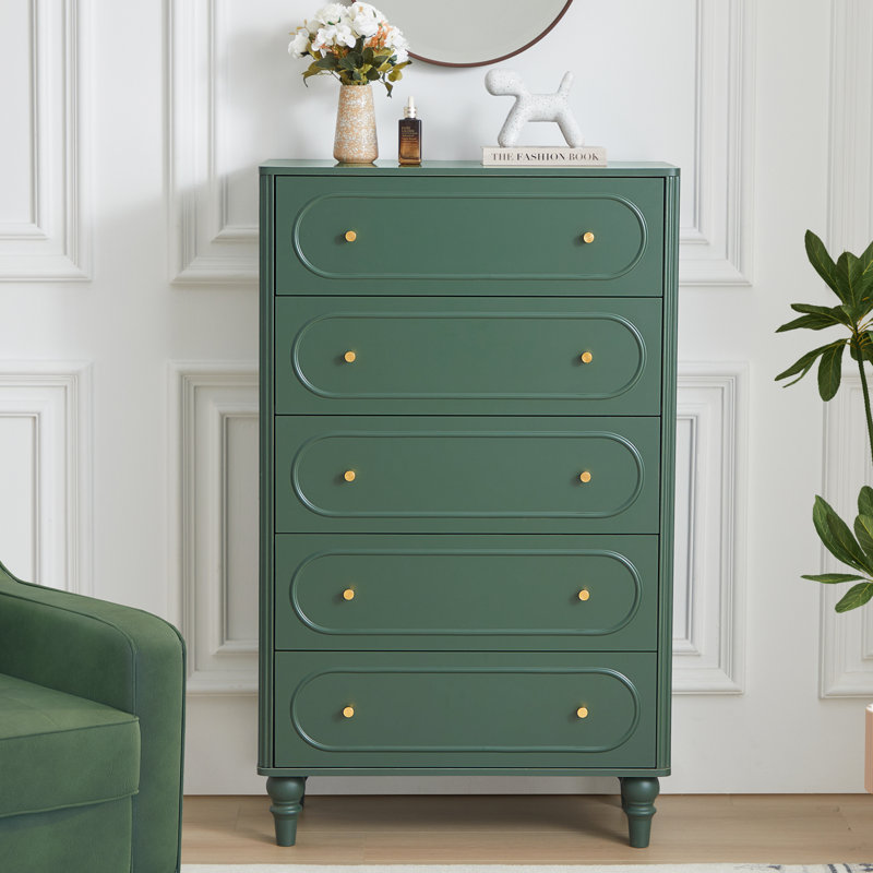 Commode décorative, Vert