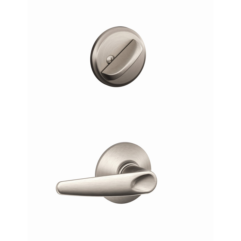 Jazz Interior Lever Set, Satin Nickel, Yes