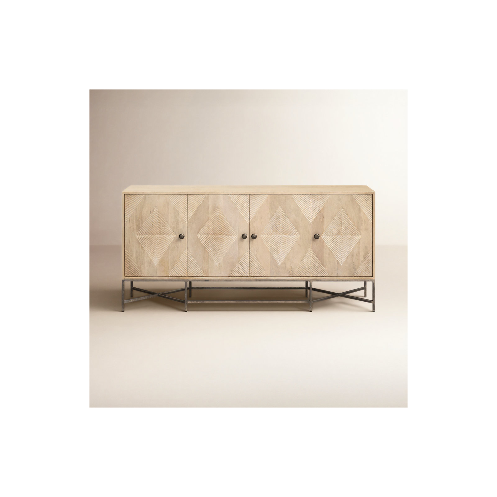 Philipa 72'' Sideboard, Light Brown