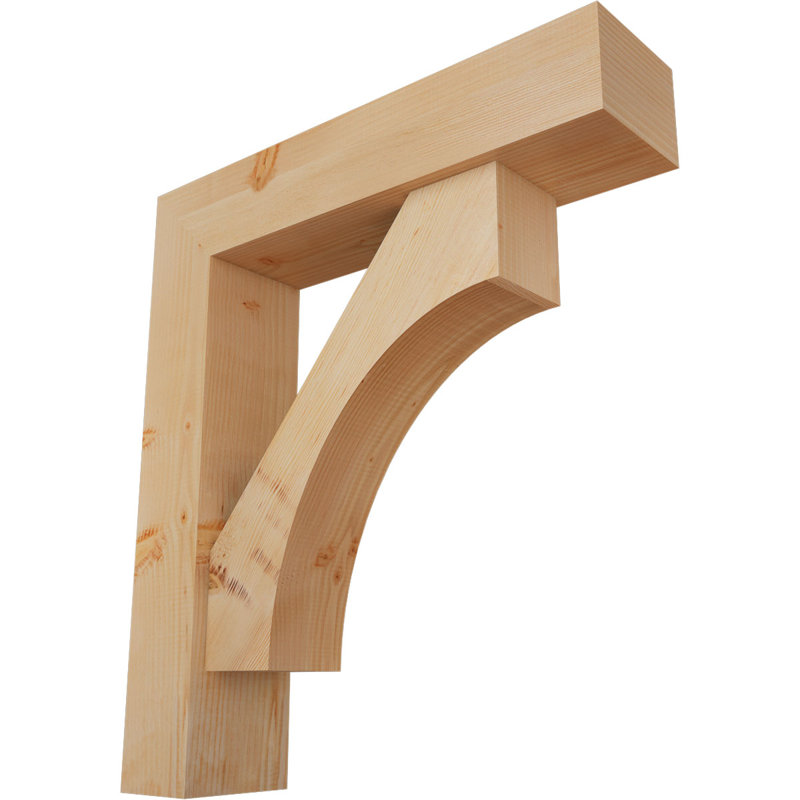 Support Westlake Block avec support décalé, 36 x 32, Sapin Douglas de l 7 1/2 (lisse)