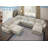 Oversized 8-seater Reversible Sectional Sofa Couch Wide Deep Seat With Movable Ottoman-1262408279