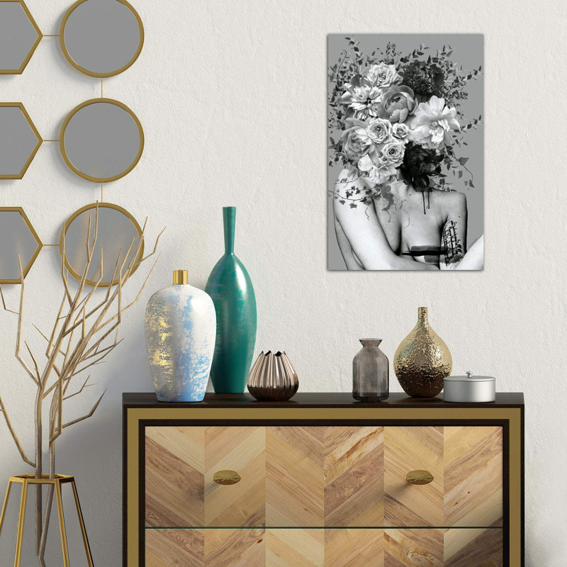 Lady by Ana Paula Hoppe - Print, Wrapped Canvas, 20.32 cm H x 30.48 cm W