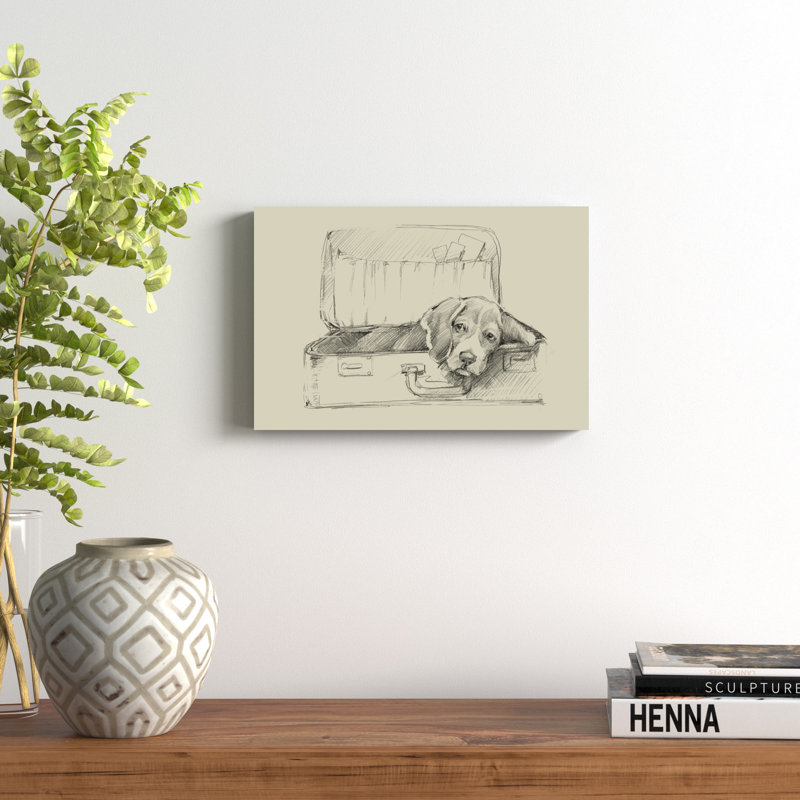 «Stowaway II», reproduction d'art sur toile, H 12 po x l 18 po