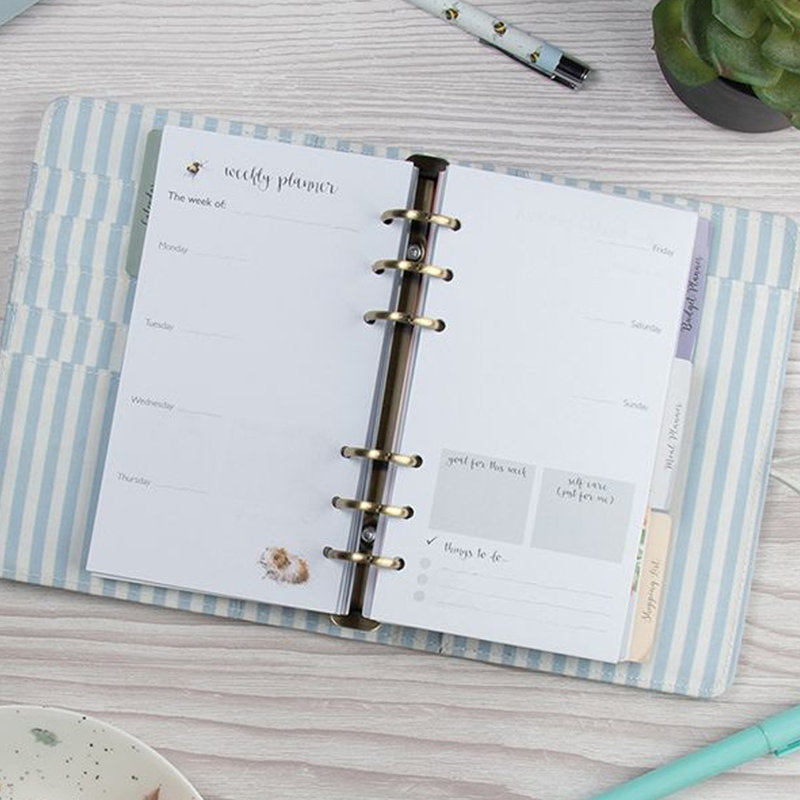 Wrendale Designs 'Oops A Daisy' Mouse Personal Organiser 14 x 19cm
