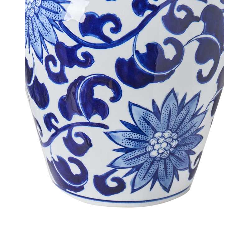 Handmade Porcelain Ginger Jar