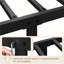 Metal-Framed Bed with High Headboard-988561490-1024030405