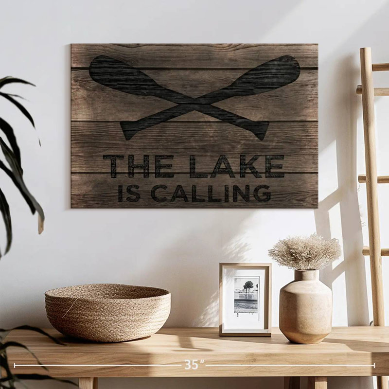 Senne Lake Is Calling, 16" H x 24" W