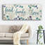 «Food Family Love», toile tendue avec châssis-1594902960