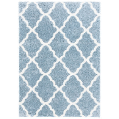 Tahoe Shag Performance Geometric Rug