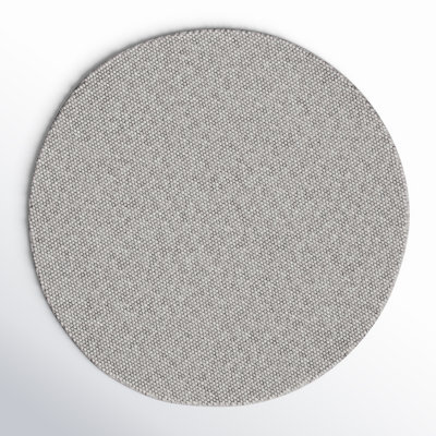 Elle Handmade Wool Silver Rug